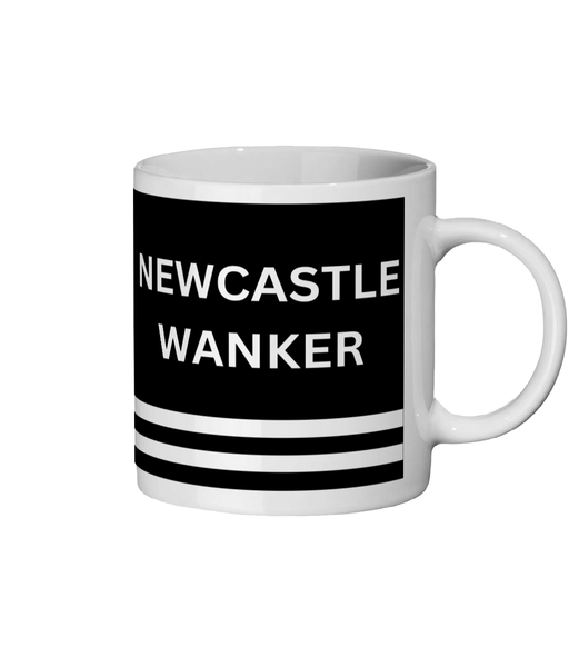 Newcastle United Mug Toon Wanker Funny Newcastle United Gift For Him/Her
