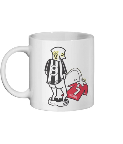 Newcastle United Peeing On Liverpool Mug