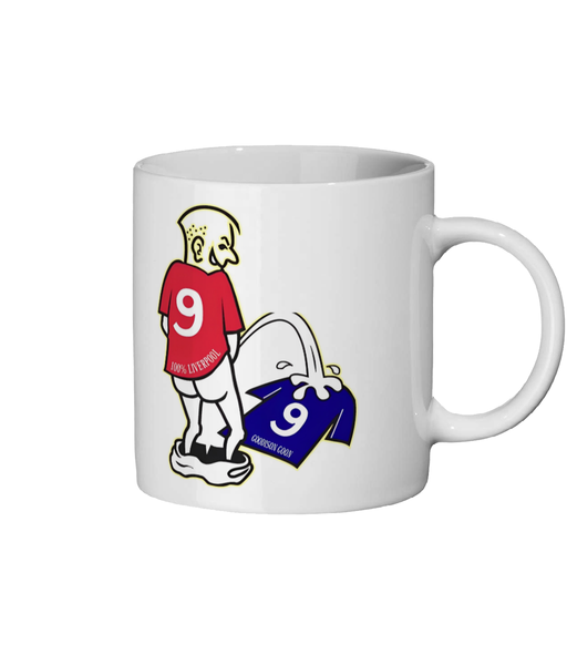 Liverpool Peeing on Everton Mug
