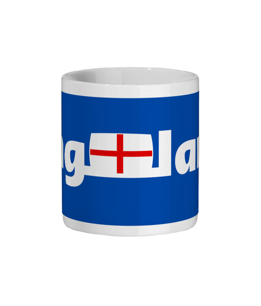 England Football - Blue and White Mug