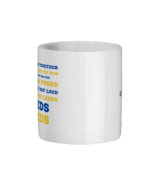 Marching On Together - Leeds United Mug - Gift