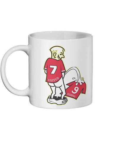 Man United Peeing On Liverpool Mug
