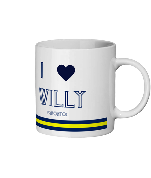 Leeds United Mug I Love Willy Gnonto Funny Leeds United Gift/Present For Him/Her