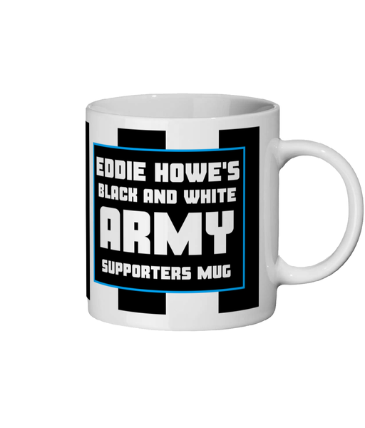 Newcastle United Mug Toon Eddie Howe's Army Funny Newcastle United Gift For Him/Her