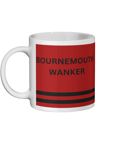 Bournemouth Mug Bournemouth Wanker Funny Bournemouth Gift For Him/Her