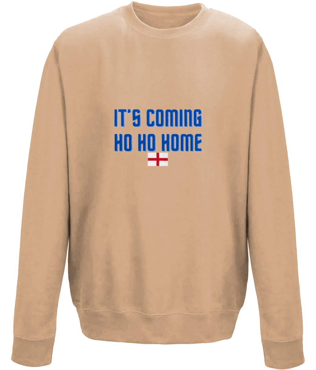 England Football - It’s Coming Ho Ho Home Christmas Jumper Sweatshirt