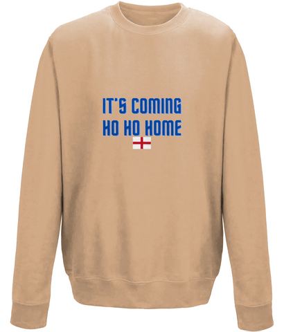 England Football - It’s Coming Ho Ho Home Christmas Jumper Sweatshirt