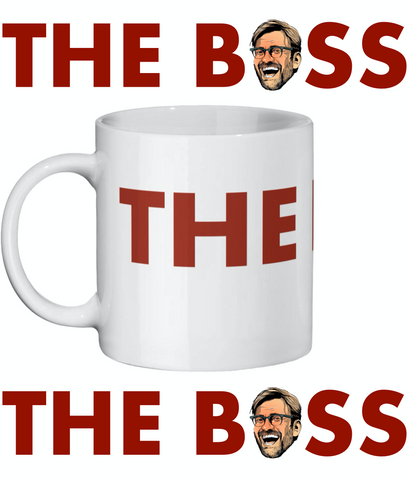 The Boss Jugen Klopp Liverpool FC Mug