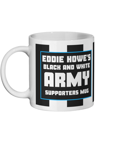 Newcastle United Mug Toon Eddie Howe's Army Funny Newcastle United Gift For Him/Her