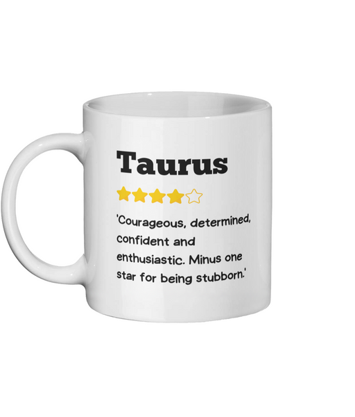 Taurus Mug, Star Sign Taurus Gift for daughter/friend/sister/girlfriend birthday astrology Gifts