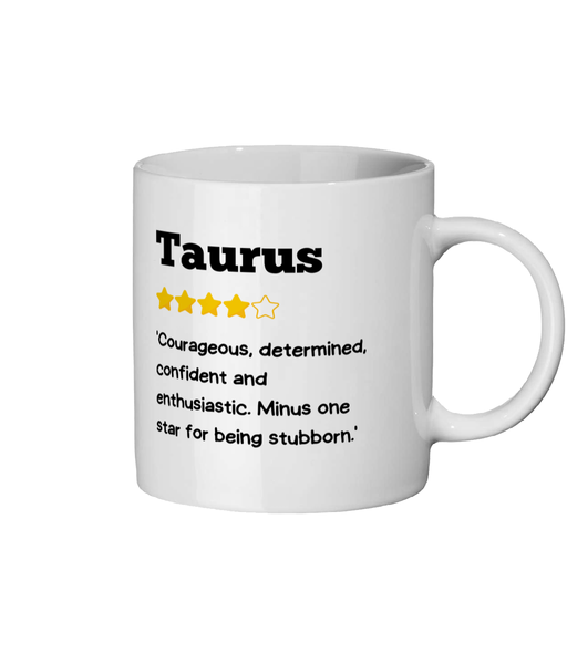Taurus Mug, Star Sign Taurus Gift for daughter/friend/sister/girlfriend birthday astrology Gifts